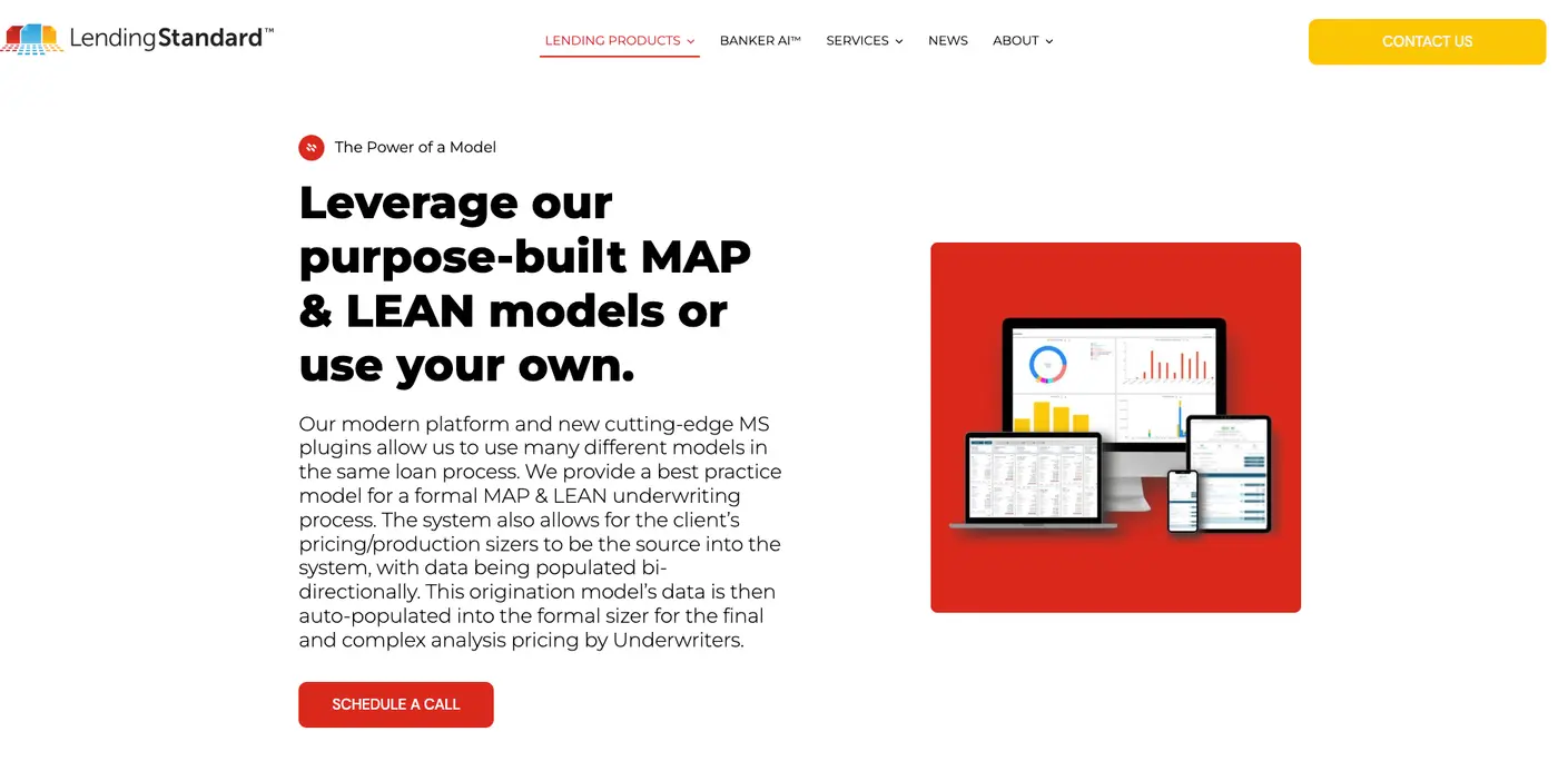 Screenshot of LendingStandard — Multifamily Loan CRM